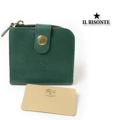 新品 IL BISONTE イルビゾンテ L字ジップ 2つ折り財布 ヴァッケッタ VACCHETTA コンパクト ウォレット # 310