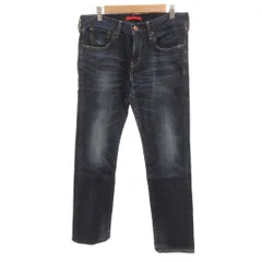 レッドカード RED CARD デニムパンツ ジーンズ ストレートシルエット 25 インディゴブルー /JS ■GY61