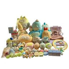 ★ すみっコぐらし グッズ 大量 まとめ商品 ぬいぐるみ おもちゃ マスコット バッグ 靴 など とかげ ねこ とんかつ しろくま 現状品 6.4kg