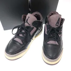 NIKE ナイキ WMNS AIR JORDAN 3 RETRO OG A MA MANIERE スニーカー FZ4811-001 ブラック 28.5cm