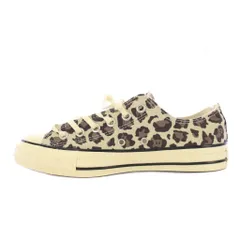 コンバース CONVERSE ALL STAR AGED LP OX スニーカー ヒョウ柄 レオパード US6.5 ベージュ 1SE687 /TK