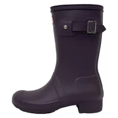 HUNTER(ハンター) レインブーツ US5 レディース - パープル