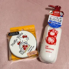 【ハローキティ】ファンデーション&ヘアミルク