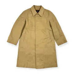 70s 80s VAN JACKET ヴァンヂャケット 比翼 ステンカラーコート 170-87-75（M相当）/ベージュ系 メンズ アイビー トラッド ビンテージのサムネイル