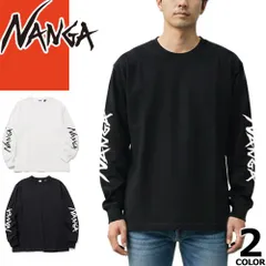 ナンガ NANGA Tシャツ 長袖 ロンT エコハイブリッド スリーブ ロゴ ロングスリーブTシャツ メンズ 2026年春夏新作 アウトドア 大きいサイズ ブランド おしゃれ クルーネック 白 ホワイト ECO HYBRID SLV LOGO L/S TEEのサムネイル