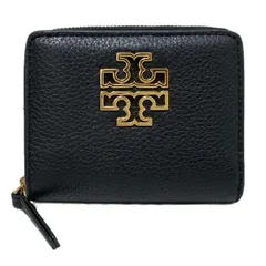 TORY BURCH(トリーバーチ) 2つ折り財布 - 黒 レザー