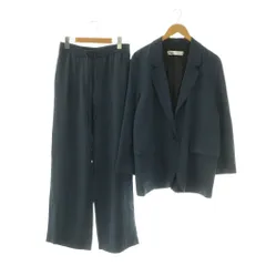 ザラ ZARA セットアップ ジャケット パンツ USAS ネイビー /DO ■OS