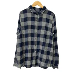 ジェイクルー J.CREW 長袖 シャツ チェック 12 グレー ■GY06