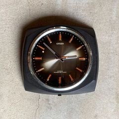 70's スペースエイジ CITIZEN掛時計 ヴィンテージ ミッドセンチュリー