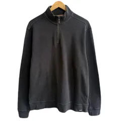 Carhartt カーハート RELAXED FIT ハーフジップスウェットシャツ プルオーバー 黒 ブラック Lサイズ No.M440