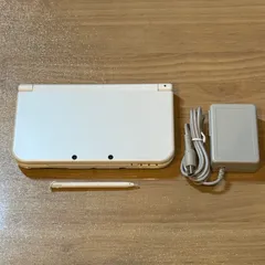 2-014 Newニンテンドー3DS LL パールホワイト 付属品あり
