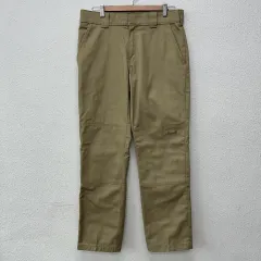 32 最新バージョン ディッキーズ ダブルニー スリム ストレートフィット ワークパンツ ズボン N3077