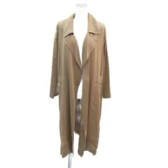 アーバンリサーチ URBAN RESEARCH トレンチコート スプリングコート ロング丈 前開き F ベージュ /SY4 ■GY58