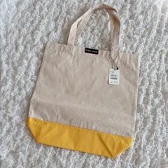 Daily russet  デイリーラシット　トートバッグ　キャンバス　トートバッグ　新品　イエロー