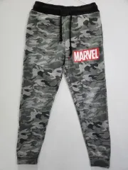 MARVEL マーベル ヴィンテージ カジュアル カモフラージュ トレーナー ジョガーパンツ M
