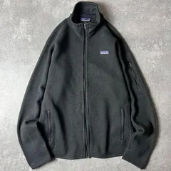 15年製 Patagonia フルジップ ベターセーター ジャケット M / パタゴニア フリース ハイネック ブラック 黒 レディース