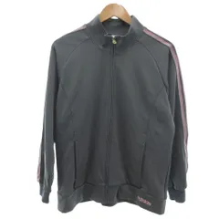 アディダス adidas 美品 ジャージ トレーニングウェア アウターM 緑 グリーン サイドライン 長袖 /KR ■GY61