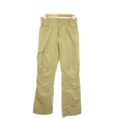 コロンビア Columbia GRT カーゴパンツ S ベージュ 無地 ストレート フルレングス /AO33 ■GY61