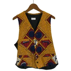 Paul Smith　ベスト　レイヤード　Vネック　フルボタン　総柄　日本製　古着　/1582