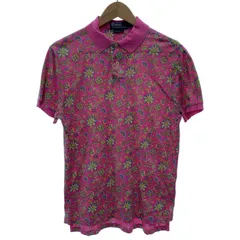 POLO by RALPH LAUREN　ポロシャツ　半袖　トップス　無地　花柄　古着　/0111
