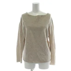 23区 オンワード樫山 ニット セーター ウール 38 ベージュ ボートネック /KW ■GY58