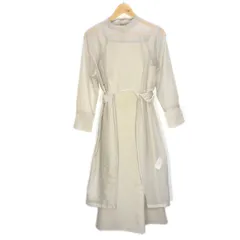 【倉吉店】 中古 CELFORD | セルフォード ワンピース シアーレイヤードワンピース CWFO211058 ベージュ サイズ：36 【112】