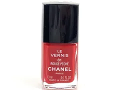 満量　シャネル　CHANEL 　ヴェルニ　ネイルエナメル　ネイルカラー　#81　ROUGE PECHE　13ml　送料無料