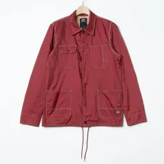 L ディーゼル 55DSL ナイロン コーチ ジャケット ブルゾン ブルー