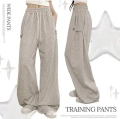 新品 グレー トレーナー サイド POINT パンツ