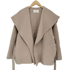 フレイアイディー FRAY I.D ショールカラーショートリバーコート レディース JPN：0 