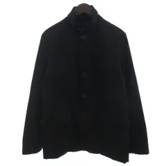 バーニーズニューヨーク BARNEYS NEW YORK 中綿ジャケット ブルゾン フルジップ 黒 ブラック 44 ■FFのサムネイル