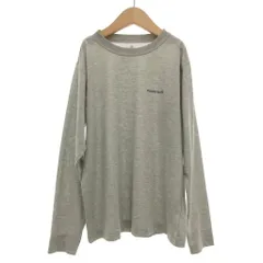 モンベル Montbell Tシャツ ロンT 150 グレー ラウンドネック 長袖 /KB ■GY59