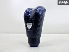 MOMO モモ 汎用 カーボン調 シフトノブ 黒 レザー 全高約92.3mm 即納 棚19M2