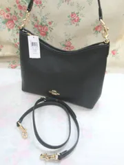 新品未使用　COACH 　コーチ  　ローレル　 ショルダーバッグ　（肩掛け＆斜め掛けの2WAY仕様） 　CR148 IMBLK　／レザー　ブラック
