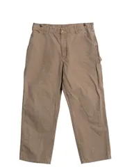 【お得なクーポン配布中!】 US企画 カーハート ウォッシュド ダック ペインター パンツ メンズ 36 30 / ワーク ストレート ヘビーウェイト ボトムス シンプル ブラウン