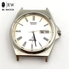 【ジャンク】SEIKO 5933-8020 クォーツ 腕時計 ホワイト文字盤