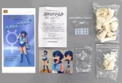[Used] Figure: Super Sailor Mercury (with eye decals/compatible with rhinestone parts) "Pretty Guardian Sailor Moon" 1/6 Resin Cast Kit Event Limited