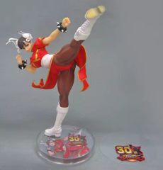 [중고] 피규어 [단품] STREET FIGHTER 미소녀 춘려 오리지널 컬러(빨강) ver. [스트리트 파이터 30주년 기념 프레임 우표 세트] 동봉 피규어