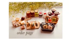 なおママ様専用ページ　樹脂粘土ミニチュアパン・スイーツ・フード