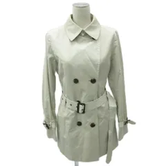 23区 オンワード樫山 トレンチコート スプリングコート ミドル丈 40 L ベージュ /SM14 ■GY58