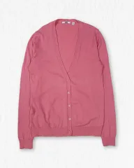 ユニクロカーディガン ピンク