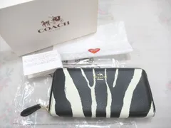 新品未使用　COACH　コーチ　ラウンドファスナー長財布　ジッピーウォレット　　箱汚れあり