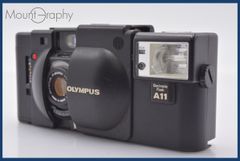 OLYMPUS XA2 A11 コンパクト フィルムカメラ ブラック - メルカリ