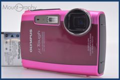 [Excellent Condition, Guaranteed Operation] Olympus μ Tough-3000 with 3.6x Battery (Free Shipping) #yk5876