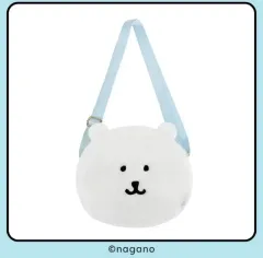 MINISO ナガノ 自分ツッコミくま フェイス クロスバック バッグ