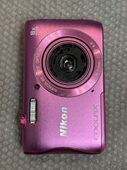 Nikon COOLPIX S3000 ピンク デジカメ 動作未確認 - メルカリ