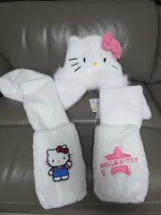 サンリオ ハローキティ ニット帽 マフラー