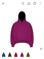 新品 ) YZY GAP イージー ギャップ PURPLE パープル フード XL