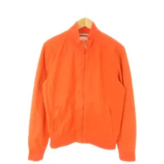 ザラマン ZARA MAN DENIM COUTURE ブルゾン L オレンジ 無地 スタンドカラー 長袖 /AO7 ■GY58