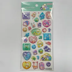 はぴだんぶい サンリオ　ポップデコパーティー　ラメきらクリスタルシール　4901770038100　sanrio 　サンスター文具
